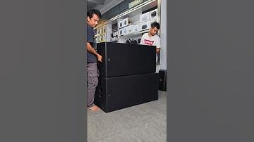 JBL Sound System Test: VRX932LAP Line Array & SRX928S Subwoofer #soundsystem #audio #loudspeaker