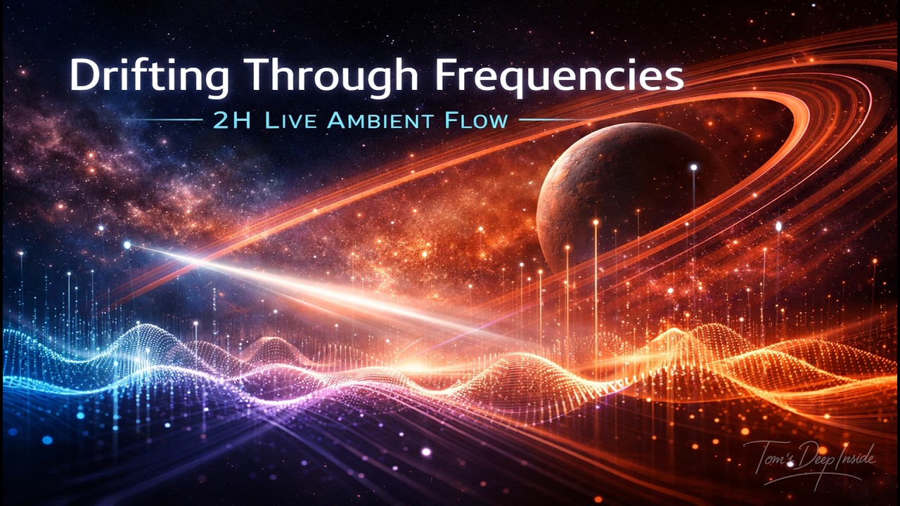 🚀 Drifting Through Frequencies – 2H Live Ambient Flow