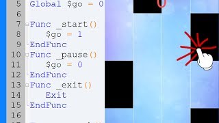 [Tutorial] Creating an Auto Clicker for Piano Tiles 2 like CodeBullet screenshot 1