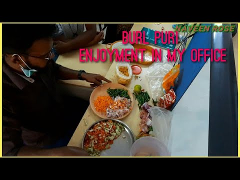 Bhel Puri/ Office enjoyment/ simple Bhel puri without Chilli paste/Naveen rose/