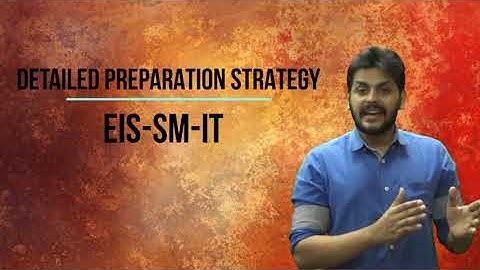 Detailed Preparation Strategy - CA-Inter-EIS-SM & CA-IPCC-ITSM by CA HARISH KRISHNAN