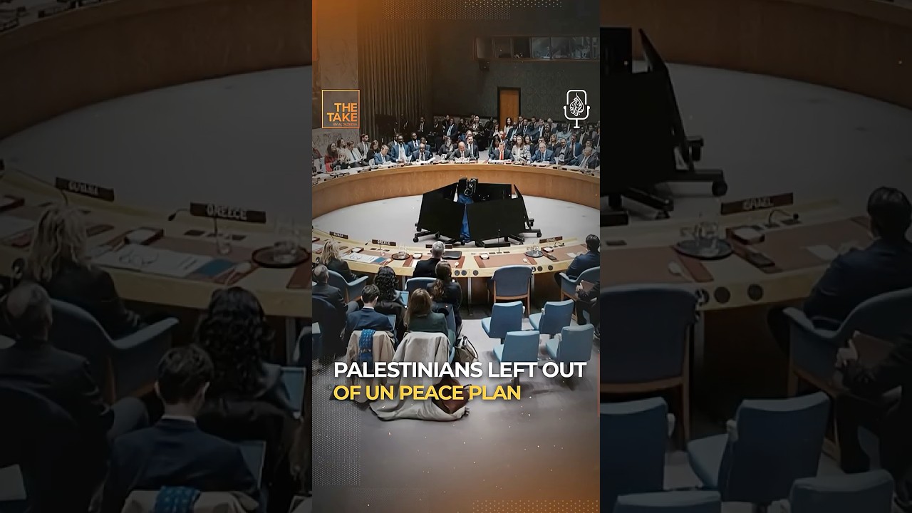 Palestinians left out of UN peace plan #TheTake #Shorts #Podcast