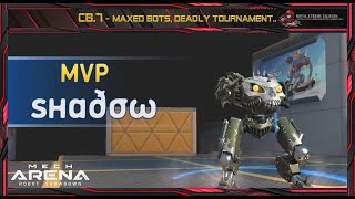Maxed Tournament Bots: Azmir Dakos helps ShadowYT to Fight against every Tough Bot | Mech Arena