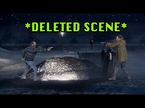 GTA 5's "Bury the Hatchet" Deleted Cutscene!