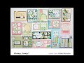 Whimsy Stamps Guest Designer - Festive Desert - 36 cards from one 6x6 paper pad