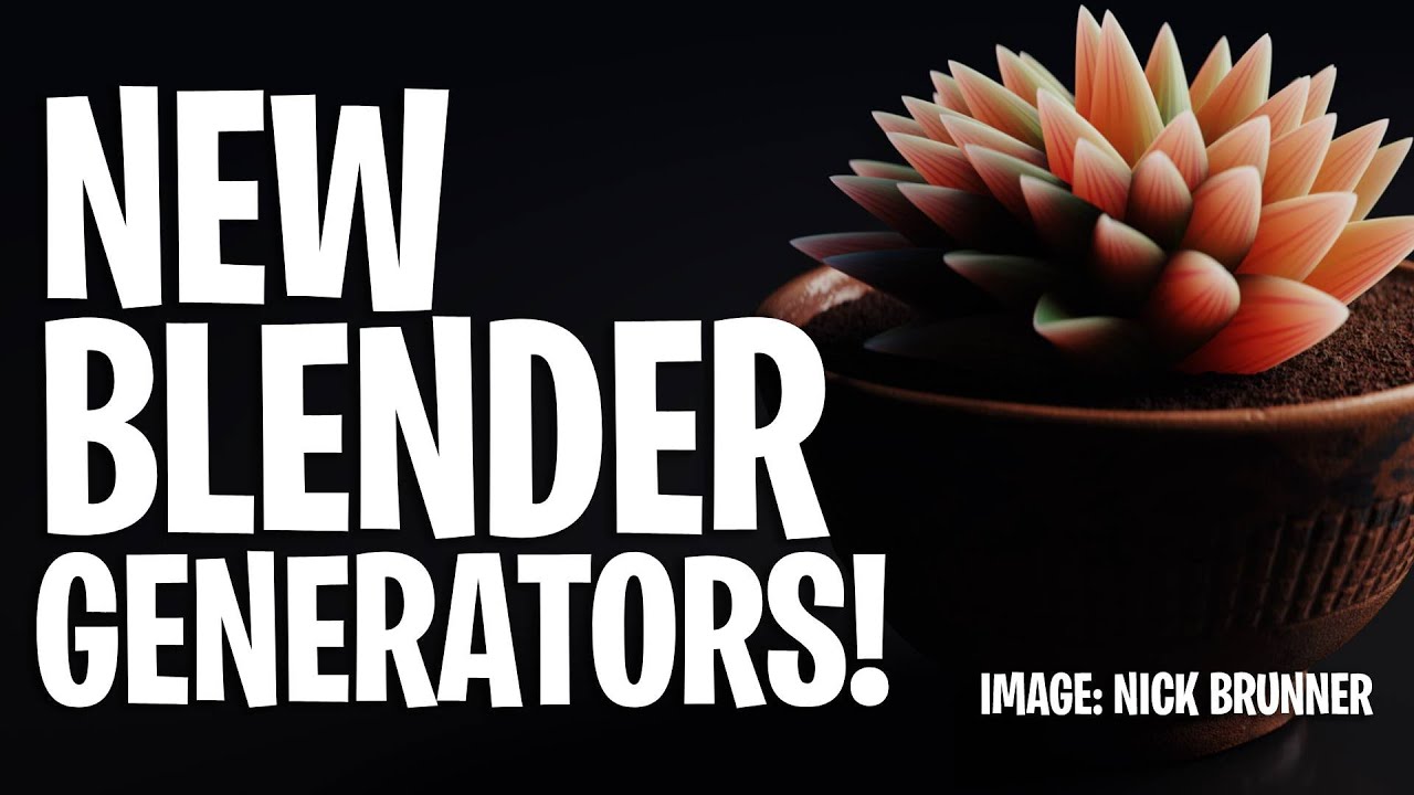 New Free Blender Generators You Probably Missed! YouTube