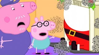 🎅 Santa's Visit at Grandpa Pig's House | Peppa Pig Official Family Kids Cartoon screenshot 2