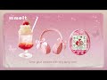 Playlist🎧 Grow your dreams with tiny daily care. 🍓🎮 Cute & Kawaii Lofi Jazz for Affirmations