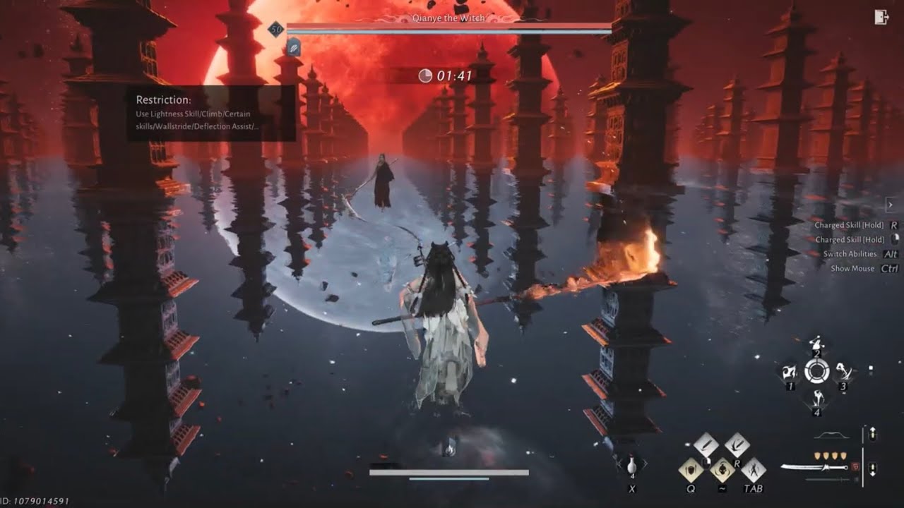 Qianye No Damage - White Form CHEESED | Nameless Sword + Mo Blade 【WhereWindsMeet】