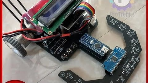 Tutorial Coding Robot Line Follower 14 Sensor