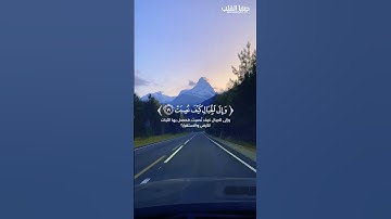 أفلا ينظرون إلى الإبل كيف خلقت 🌿تلاوة من سورة الغاشية  🌿القارئ أشرف اللحجي 🌿