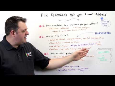 AVG's Michael McKinnon Explains How Spammers Get Your Email Address