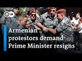Armenian protests enter third day over Nagorno-Karabakh conflict | DW News