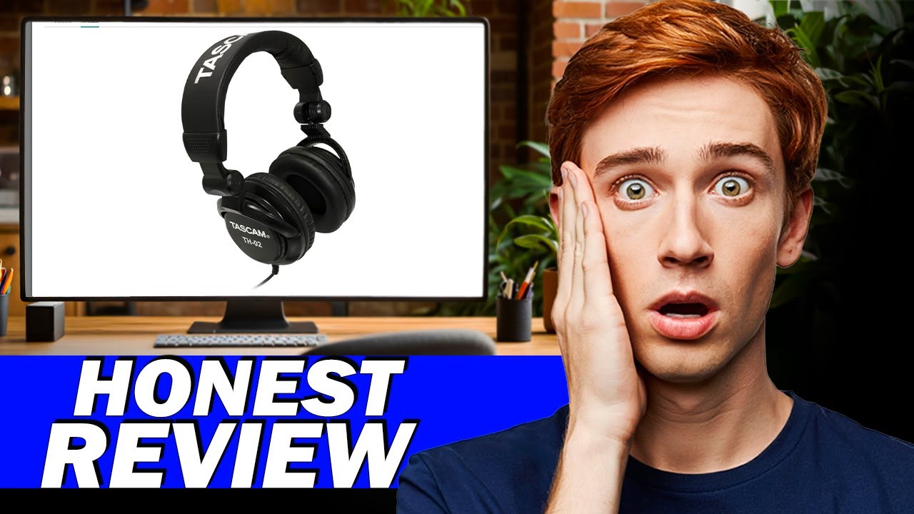 Tascam TH-02 Professional Studio Monitor Headphones Review – Honest Sound Test & Experience