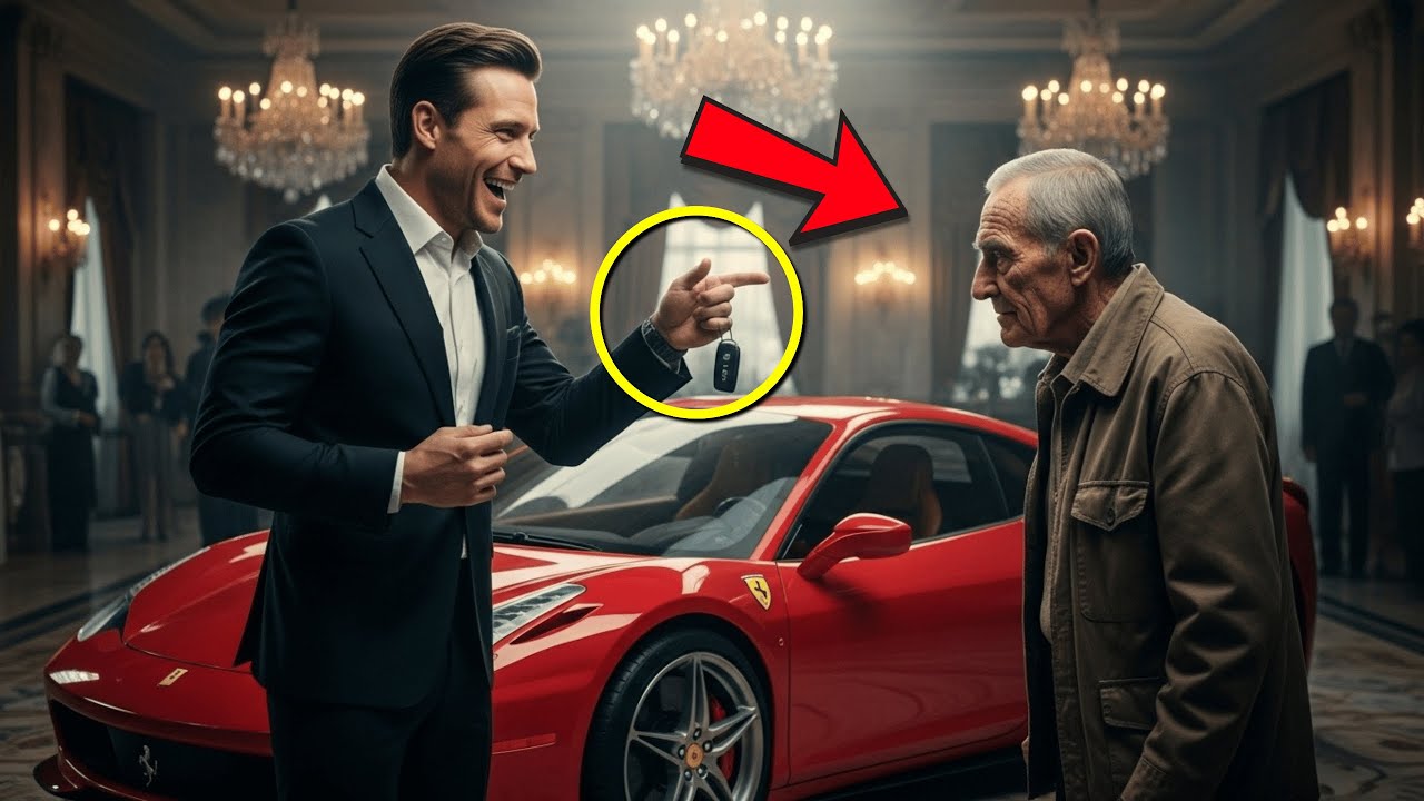 MILJONÄÄRI LÖI VETOA FERRARISTAAN. HÄN EI VAIN TIENNYT, KENEN KANSSA PUHUI