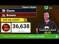 Browns vs. Giants Live Streaming Scoreboard, Free Play-By-Play, Highlights & Stats | NFL Week 3