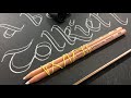 Double Pencil Calligraphy Tutorial