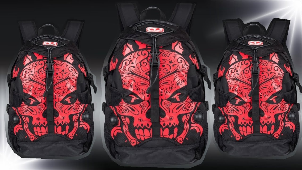 Comprei uma Mochila Traxart Caveira - YouTube