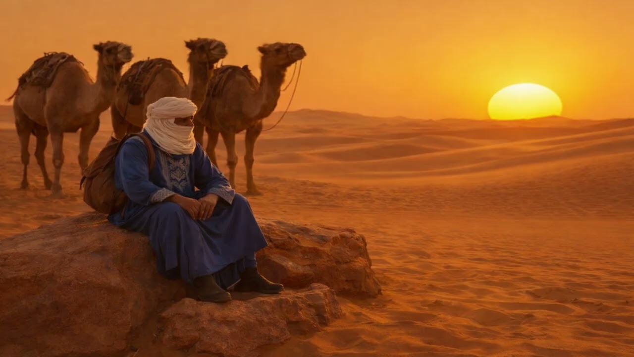 أنين العود في صحراء الرمال | العود يحكي حكاية الصحراء