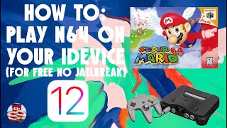 HOW TO: DOWNLOAD AND PLAY N64 GAMES ON YOUR IDEVICE ON IOS 12! screenshot 5