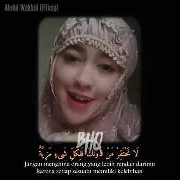 Story wa Ukhti Cantik sholawat merdu 2021.