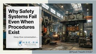 Deep Dive Conversation: Why Safety Systems Fail Even When Procedures Exist