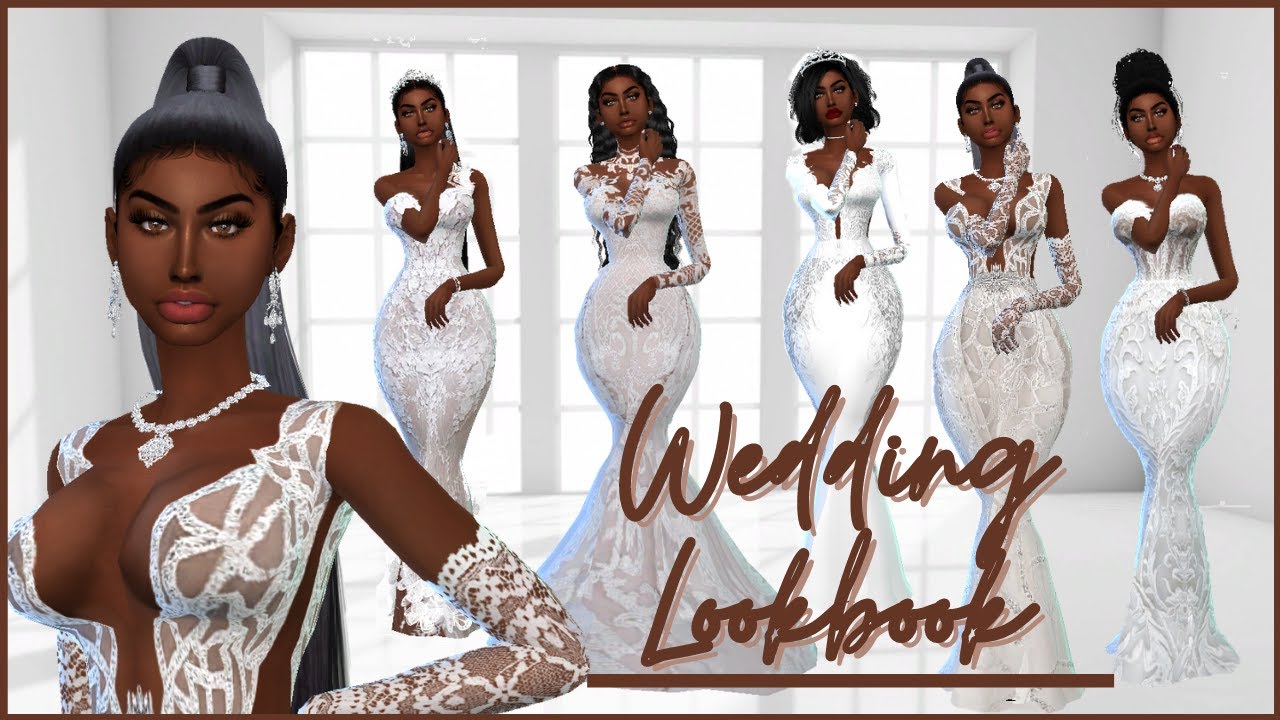 WEDDING LOOKBOOK (Part 1) + CC LINKS || SIMS 4 - YouTube