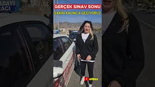 Gerçek Sınav Sonu-İnsan Sakin Kalınca Tekte Geçiyor.