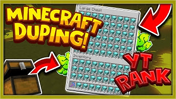 DUPING 3 TRILLION DOLLARS WITH YT RANK ON THE  SERVER? *NEW* NOT PATCHED | Minecraft Duping