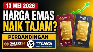 Gold Prices Rise Sharply on May 13, 2026? Comparison of Gold Prices Gallery 24 vs UBS