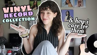 VINYL COLLECTION 2024 & How I Care For Them! | Zoe Rebekah