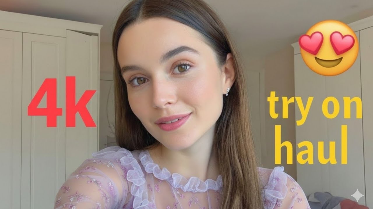4K Hot Shein Bikini Try-On Haul | Transparent Lingerie & See-through Dresses with me 