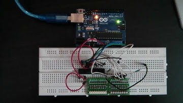 Microchip MCP23017 with Arduino