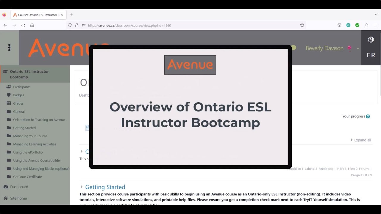 Course Overview Ontario ESL Instructor Bootcamp at Avenue.ca YouTube