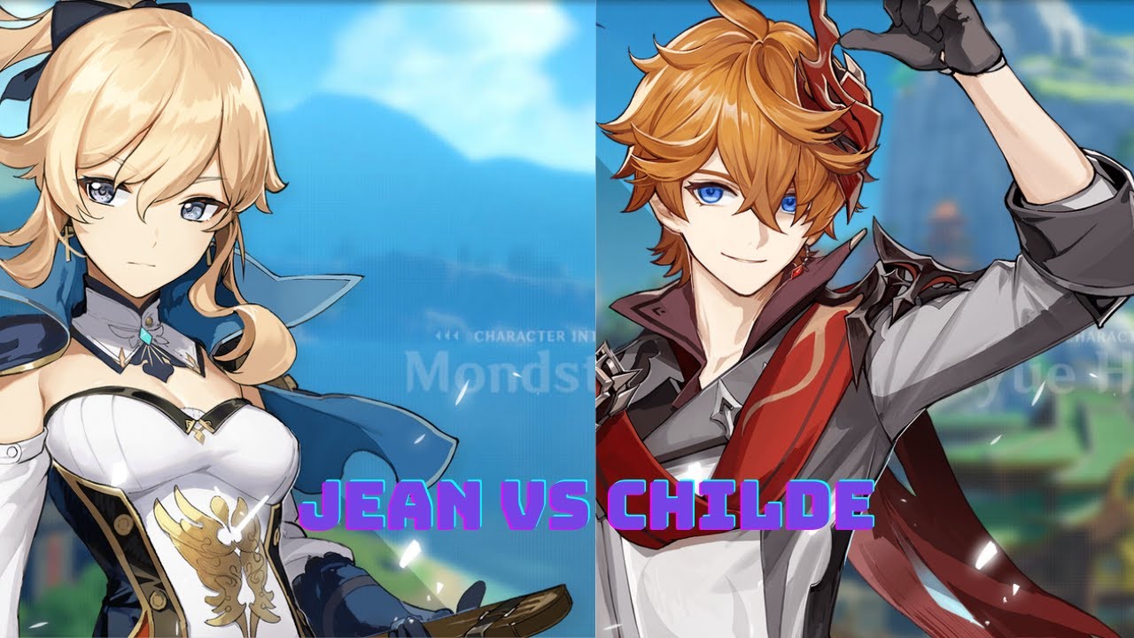 Jean vs Childe (Solo lvl 80)