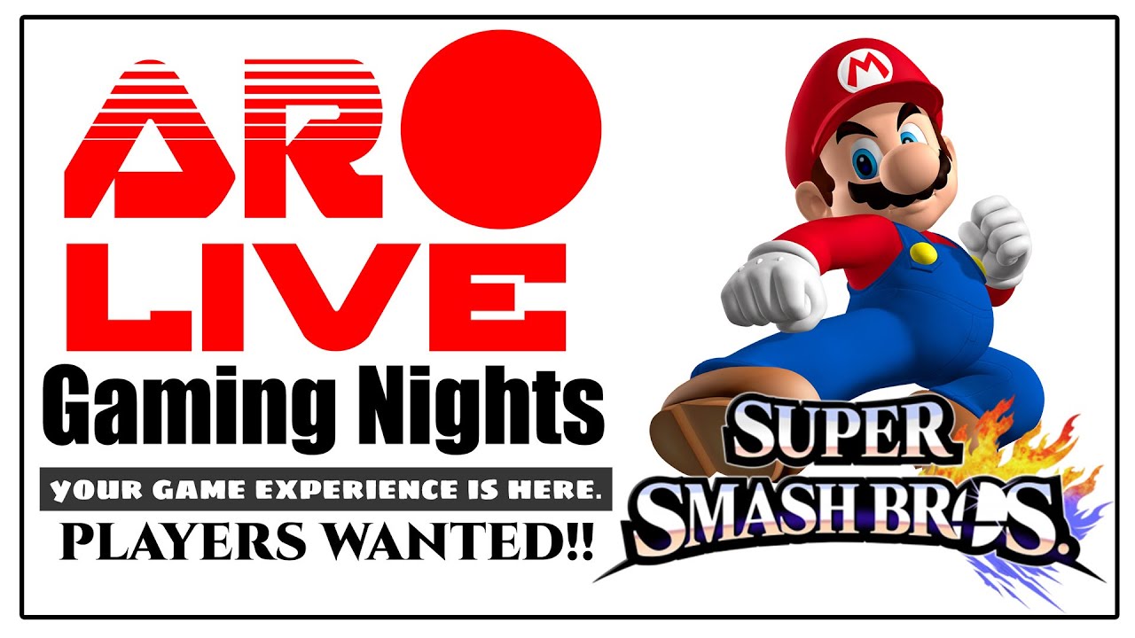 👉🏾SUPER SMASH BROS  PLAYER INVITE 👈🏻 | 🕹️ Gaming Nights
