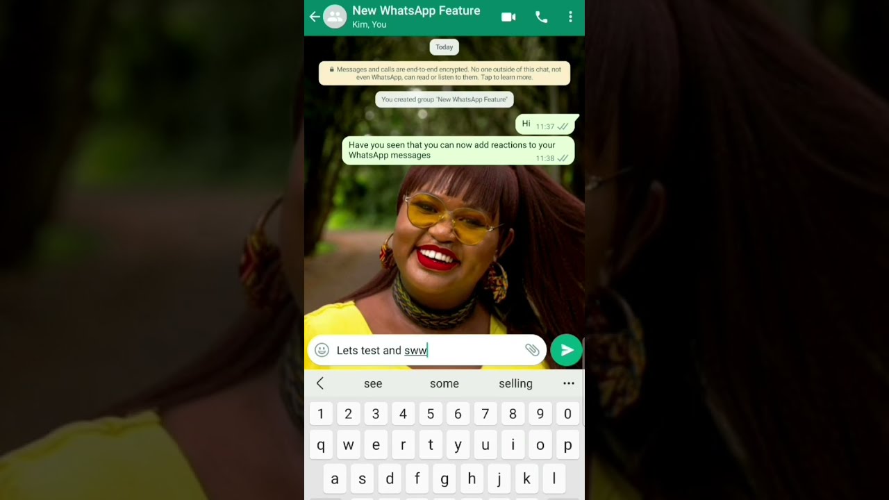 How to add reactions to your WhatsApp messages | New WhatsApp feature 