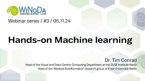Hands-on Machine Learning with Python