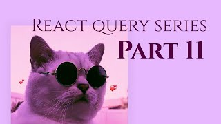 Optimistic updates | React/Tanstack Query Series - Part 11