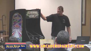 Arcade Repair Tips - HAAG 2012 - Classic Cabinet Restoration