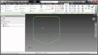 Famous Autodesk Inventor - Sketching Basics (Built by Design 11) Profile
