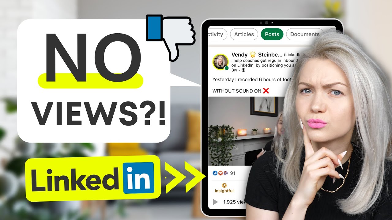 LinkedIn Posts No Views | Why Are Your LinkedIn Posts Not Getting Views?