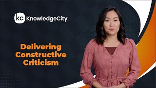 Delivering Constructive Criticism - Introduction | Knowledgecity
