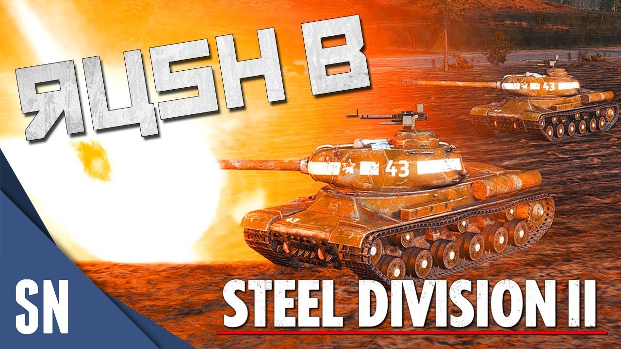 RUSH B! Steel Division 2 Multiplayer Gameplay [3v3 Autobahn zur