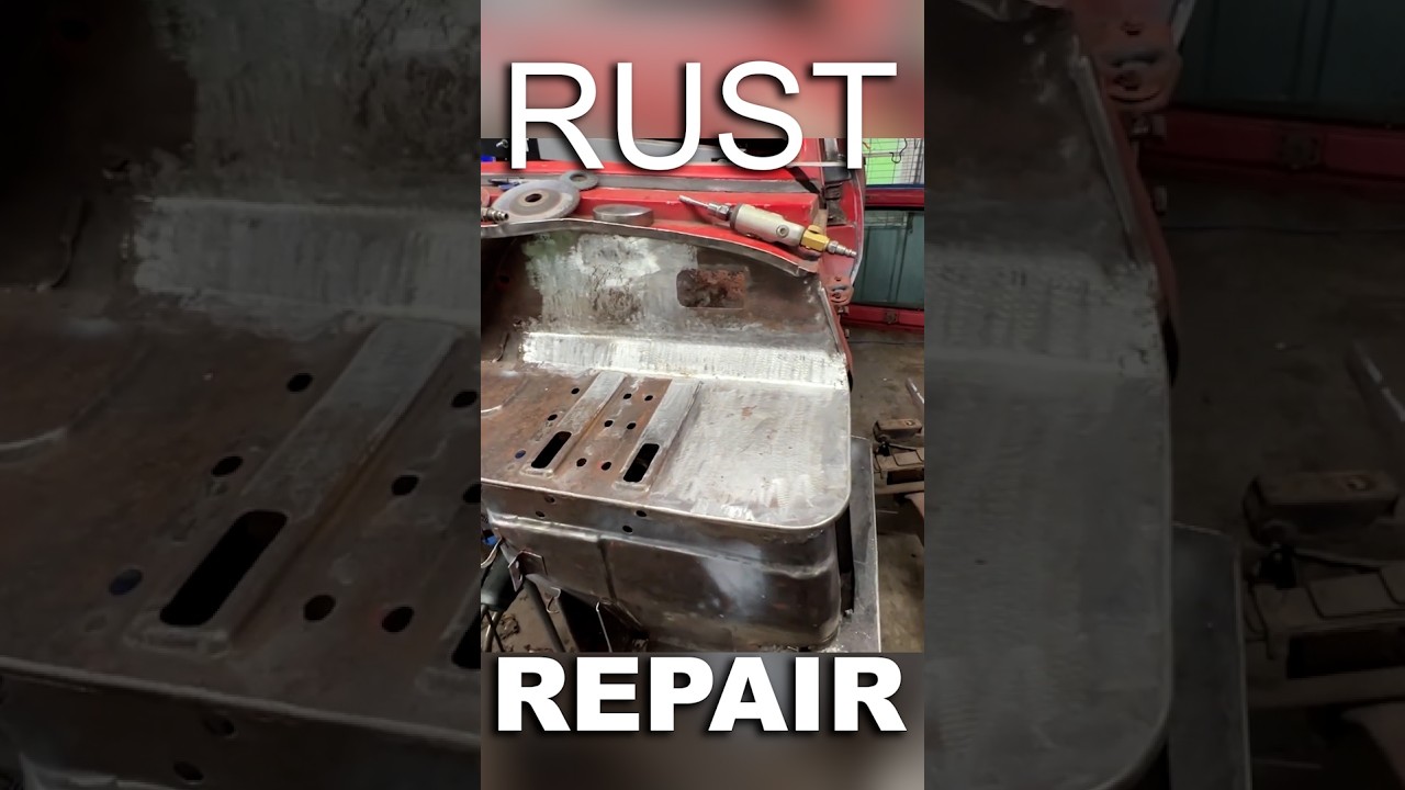 Firewall repair #triumph #automobile #GT6 #Spitfite
