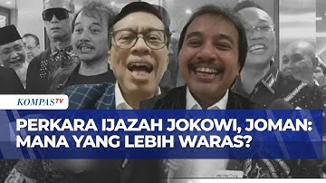 [FULL] Debat Panas Roy Suryo vs Andi Azwan Perkara Ijazah Palsu, Joman: Mana yang Lebih Waras?