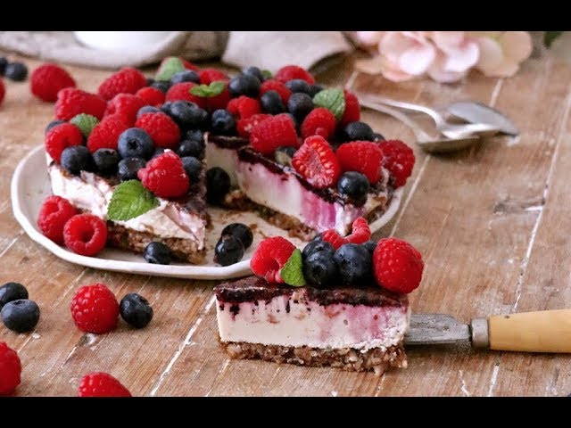 Cheesecake VEGANO | RECETA DE TARTA SIN HORNO | Delicious Martha - YouTube