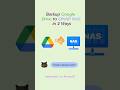 Backing Up Google Drive to QNAP NAS in 3 Steps #multcloud #cloudstorage #cloudmigration