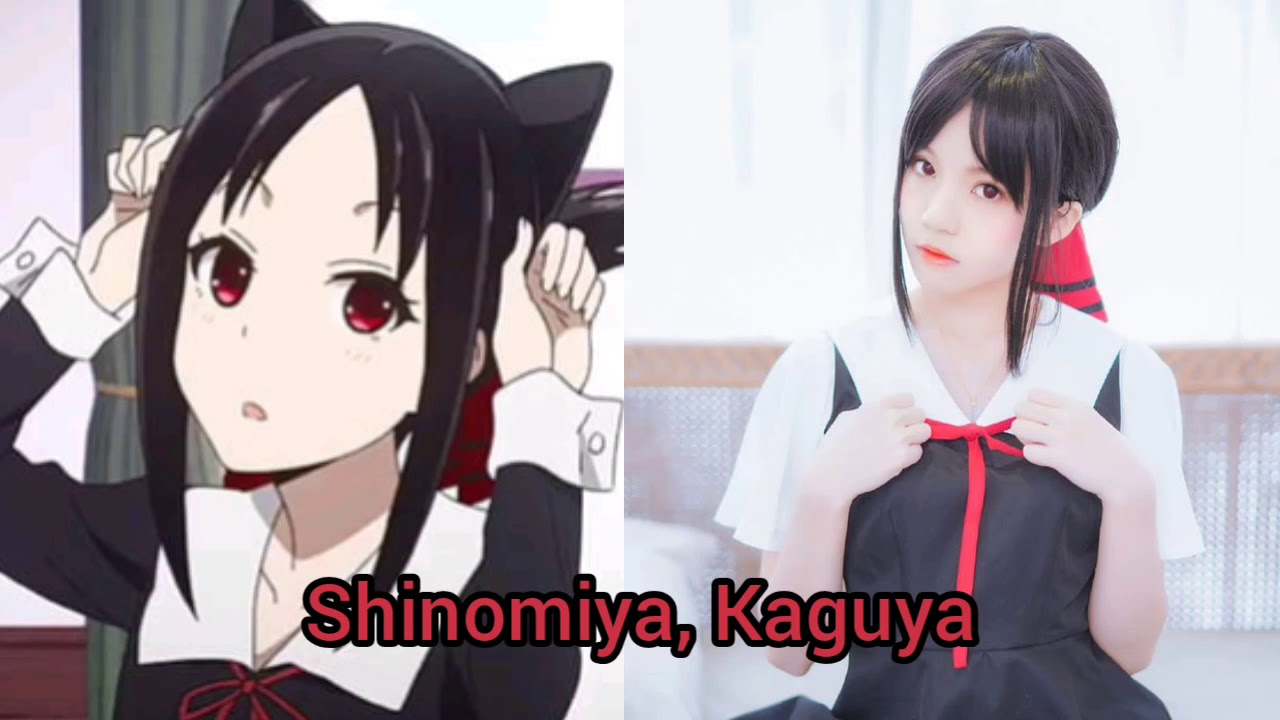 Kaguya Sama Characters Real Life Youtube