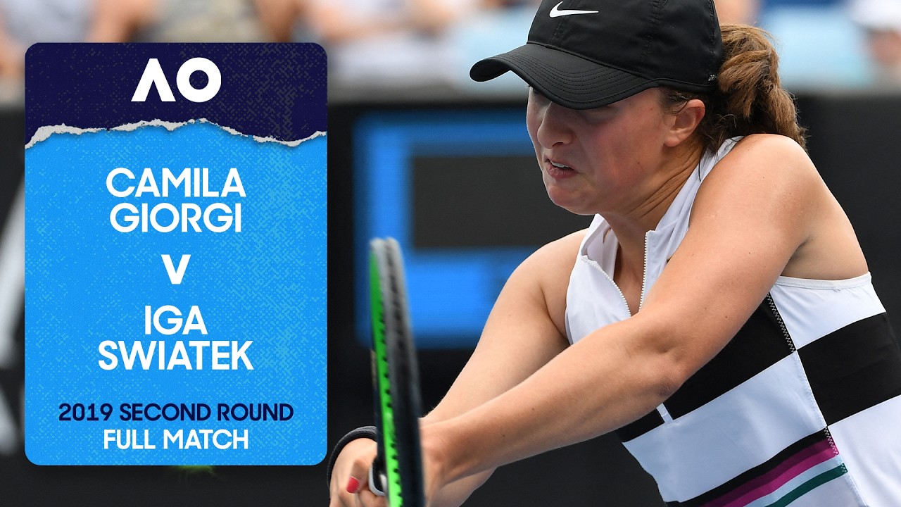 Camila Giorgi v Iga Swiatek Full Match | Australian Open 2019 Second Round